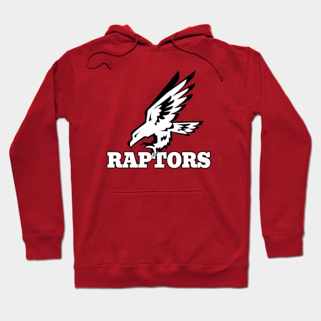 Raptor Mascot Hoodie by Generic Mascots